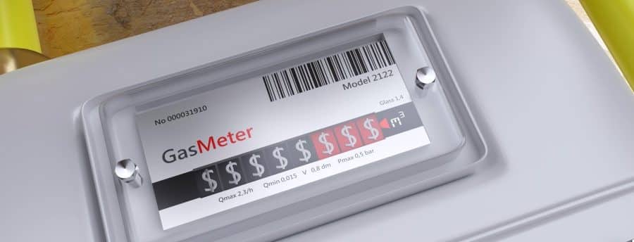 Contatore gas gira senza consumo